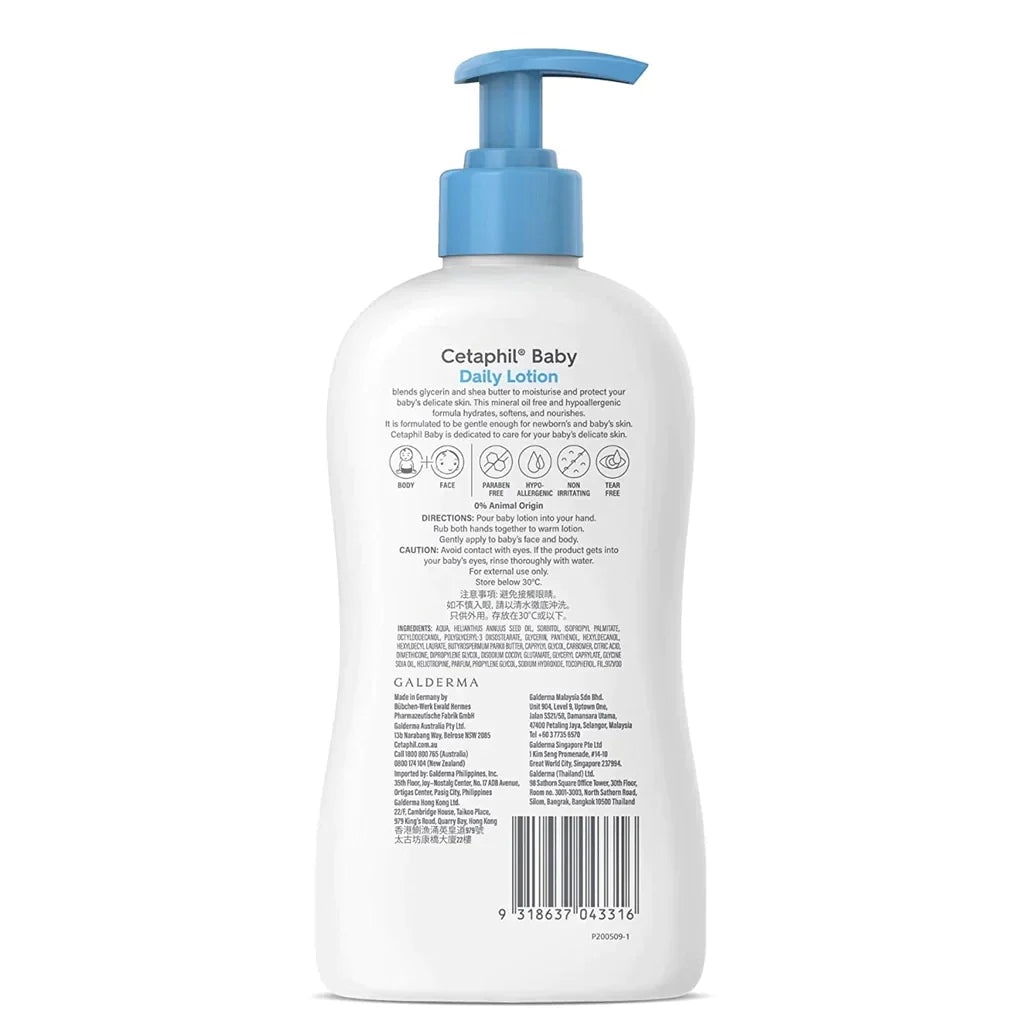 Cetaphil Baby Daily Lotion With Shea Butter -400 ml image 2