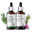 Aravi Organic Rosemary Oil - 15ml And Hair Growth Serum- 30ml Combo image 1