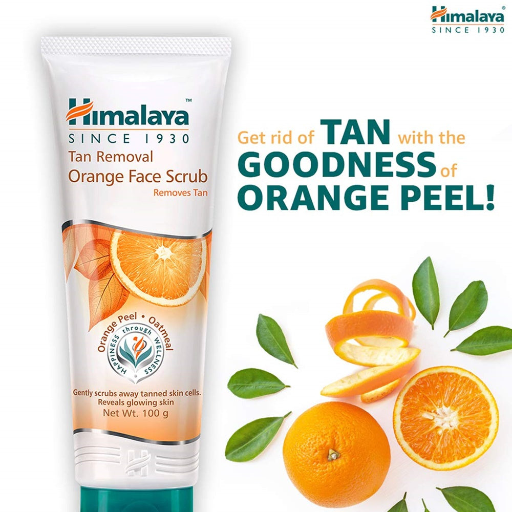 Himalaya Tan Removal Orange Face Scrub image 4