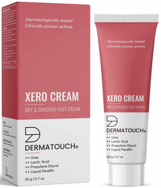 DERMATOUCH Xero Cream | Specially for Dry & Cracked food Cream -20G image 1