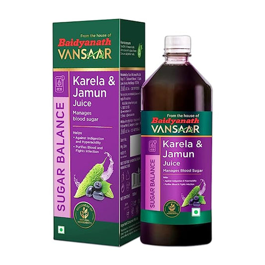 Baidyanath Vansaar Karela & Jamun Juice - 1 Liter image 1