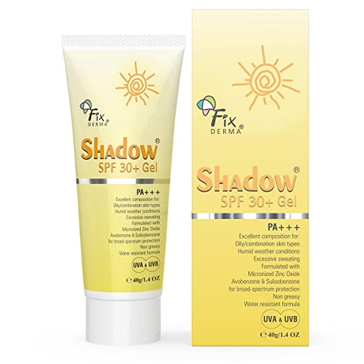 Fixderma Shadow SPF 30+ Sunscreen Gel -40 gm image 1