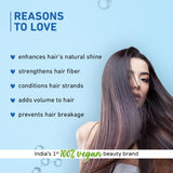 Plum Coconut Conditioner with Coconut Milk & Peptides for Dull Hair  Soft, smooth, silky hair  175g image 2