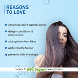 Plum Coconut Hair Mask  For Rough, Dry And Frizzy Hair  With Coconut Oil, Peptides & Shea Butter :-  200GM image 2