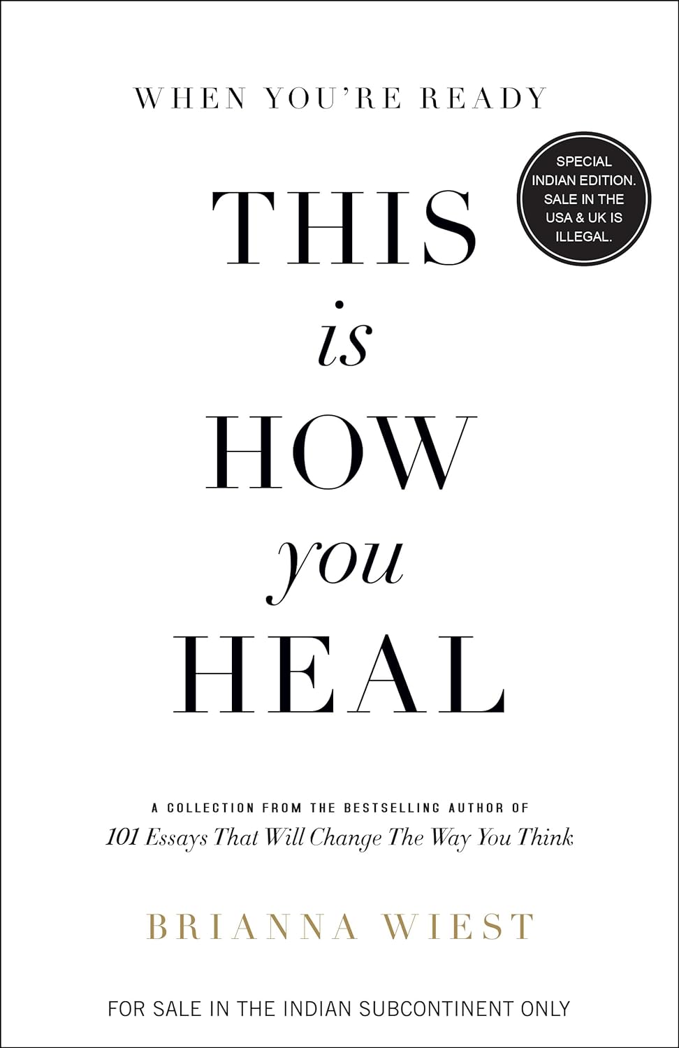 Mountain is you + 101 essay + this is how you heal -Paperback image 4