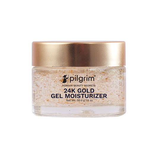 Pilgrim 24k Gold Gel Moisturizer - 50gm image 1