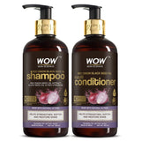 Wow Skin Science Onion Oil Shampoo & Conditioner 600ml image 1