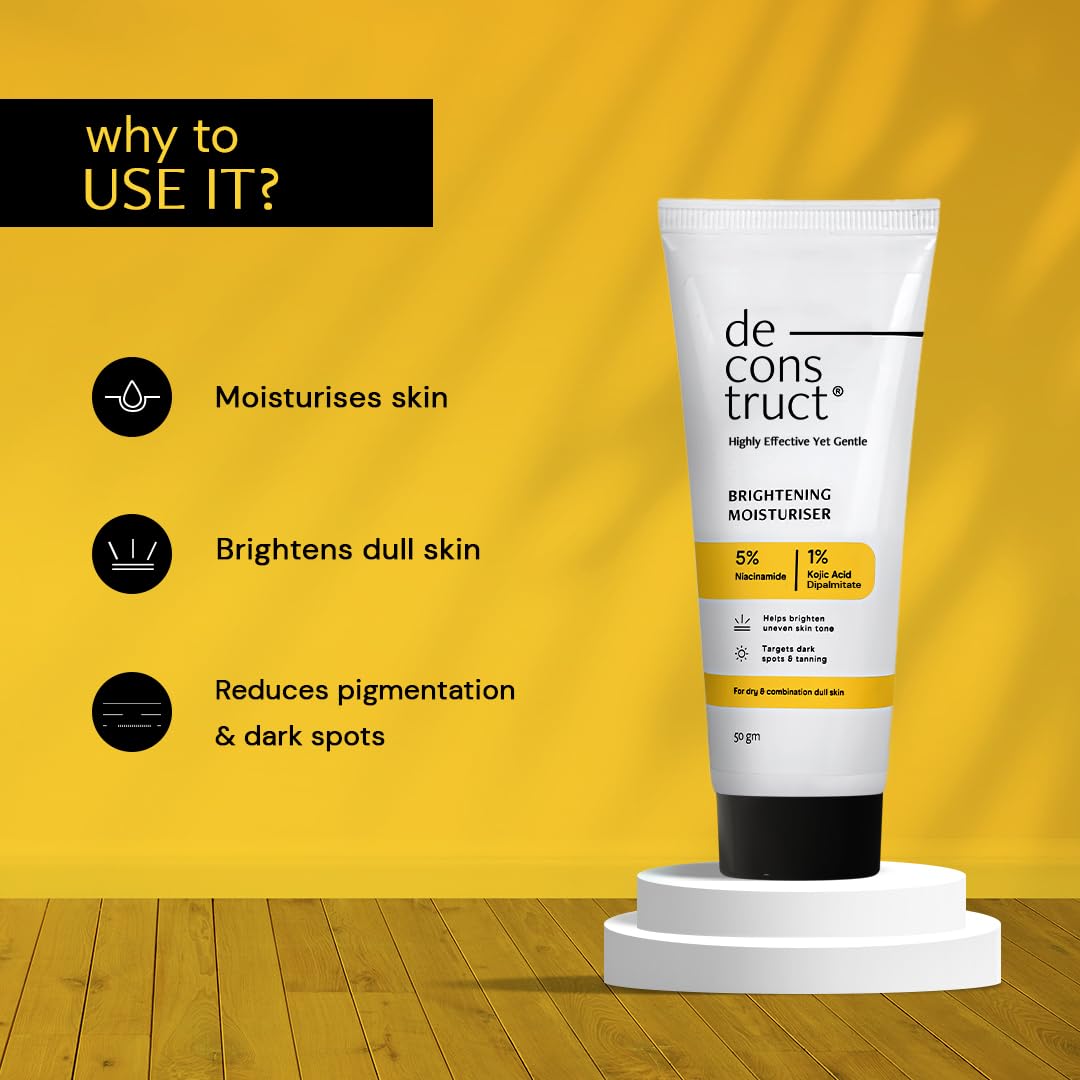 Deconstruct Face Moisturizer – Niacinamide & Vitamin C, 50m image 4