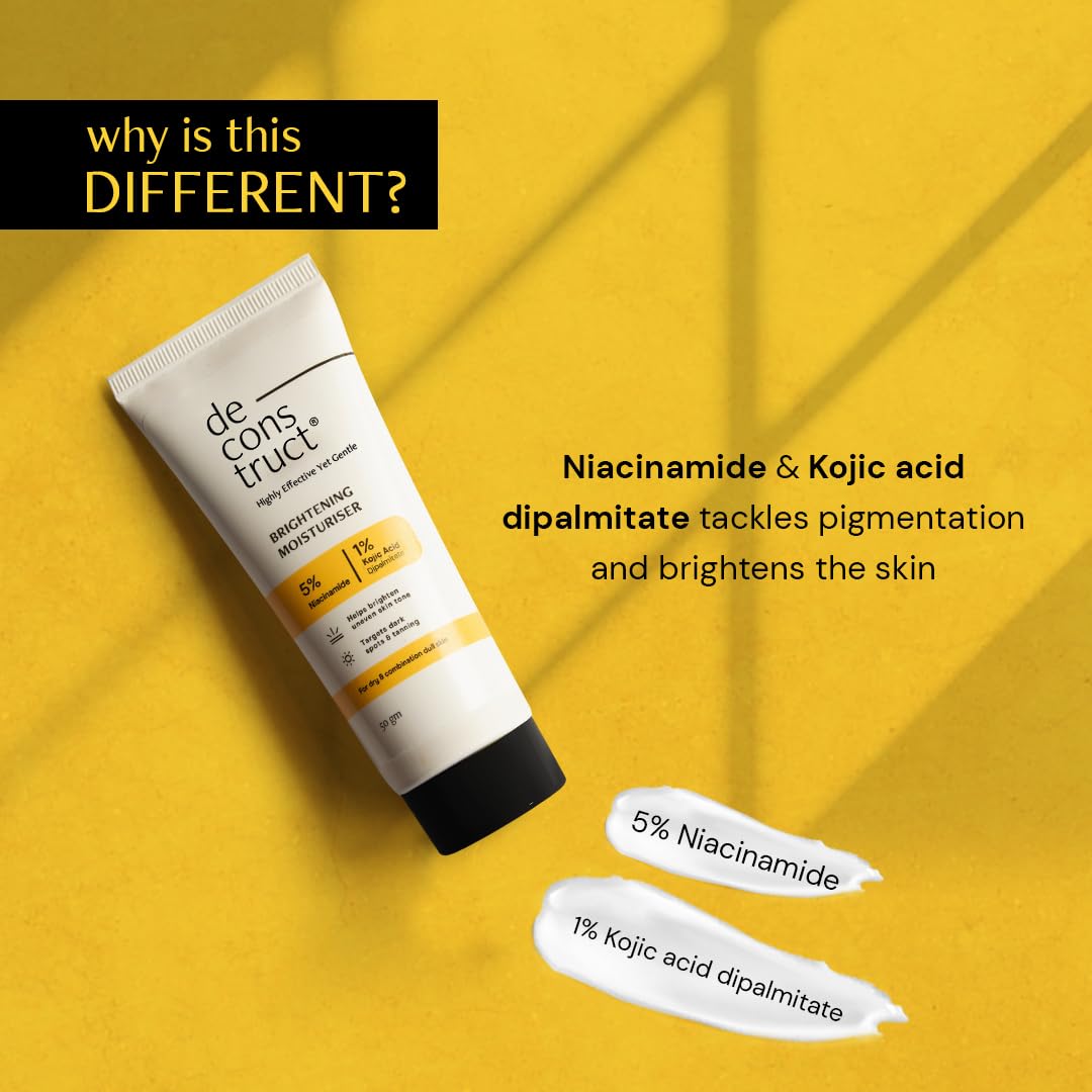 Deconstruct Face Moisturizer – Niacinamide & Vitamin C, 50m image 3