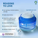 Plum 2% Niacinamide & Rice Water Super Light Gel Cream Moisturizer for Face Oil-Free Hydration :-  15 GM image 3