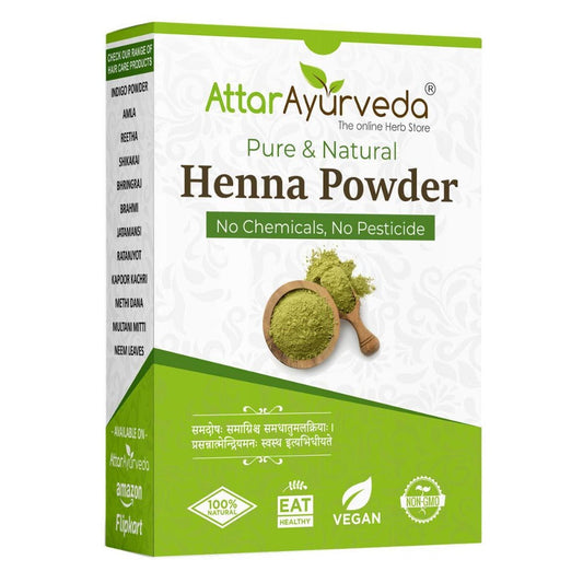 Attar Ayurveda Henna Powder - 200 gms image 1