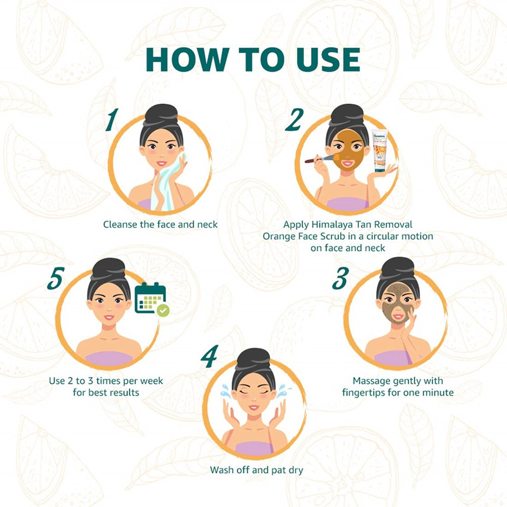 Himalaya Tan Removal Orange Face Scrub image 6