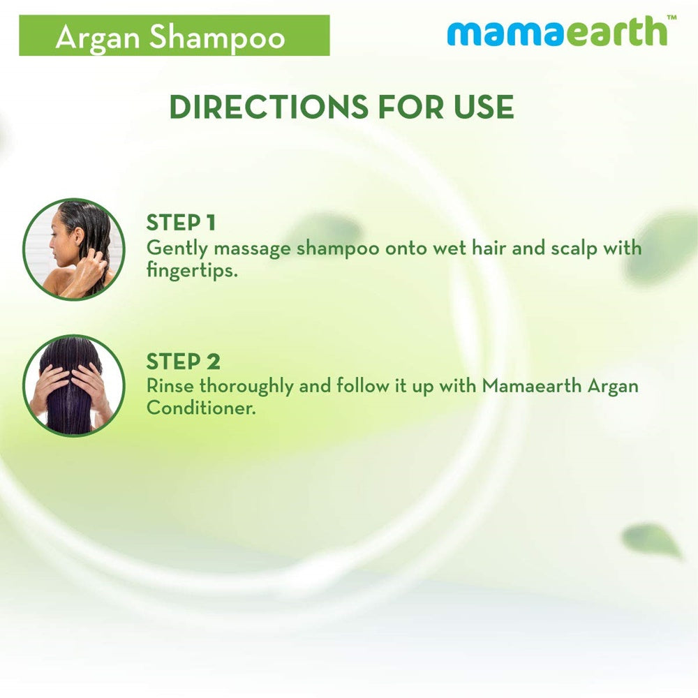 Mamaearth Argan Shampoo & Conditioner Combo image 6