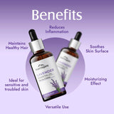 Aravi Organic 100% Pure Lavender And Rosemary Essential Oil For Hair Growth,  -15 ml Each image 2