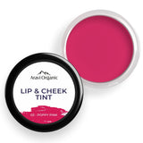 Aravi Organic Lip and Cheek TintChapped Lips, Blush & Eyeshadow Fo All Skin Types - 8 gm image 5