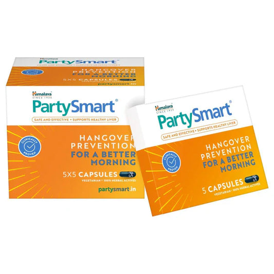 Himalaya Wellness Party Smart - 25 Capsules image 1