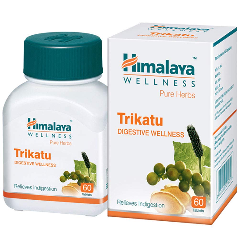 Himalaya Pure Herbs Trikatu Digestive Wellness - 60 tabs image 1