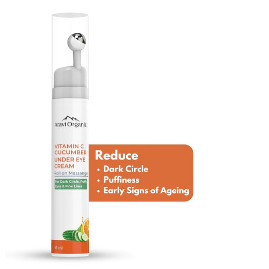 Aravi Organic Vitamin C Under Eye Cream -15 ml image 1