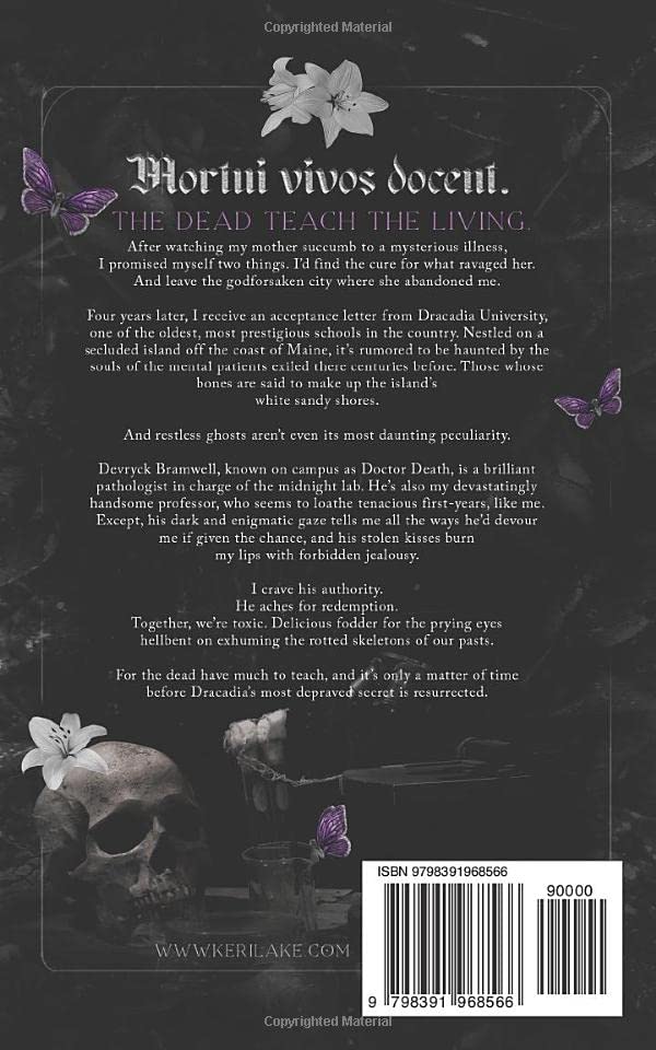 Nocticadia: A Dark Academia Gothic Romance (Paperback) image 2
