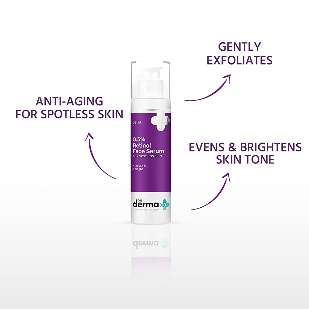 The Derma Co 0.3% Retinol Serum for Spotless Skin - 30 ml image 2