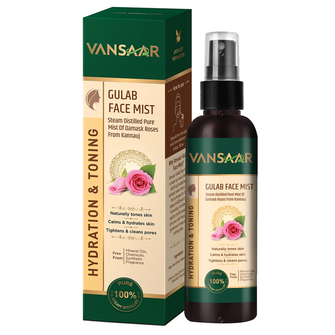 Baidyanath Vansaar Gulab Face Mist - 100 ml image 1