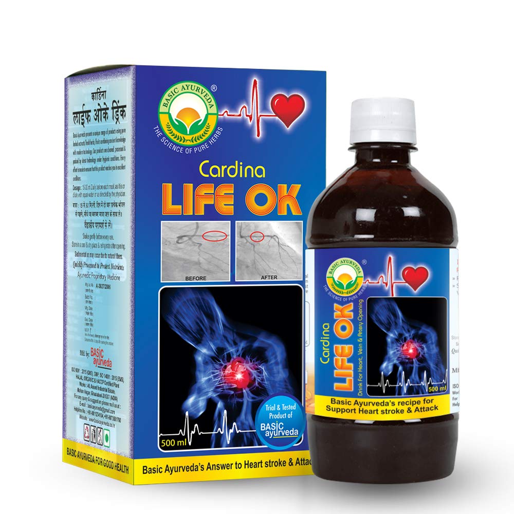 Basic Ayurveda Cardina Life OK Drink - 500 ml image 1
