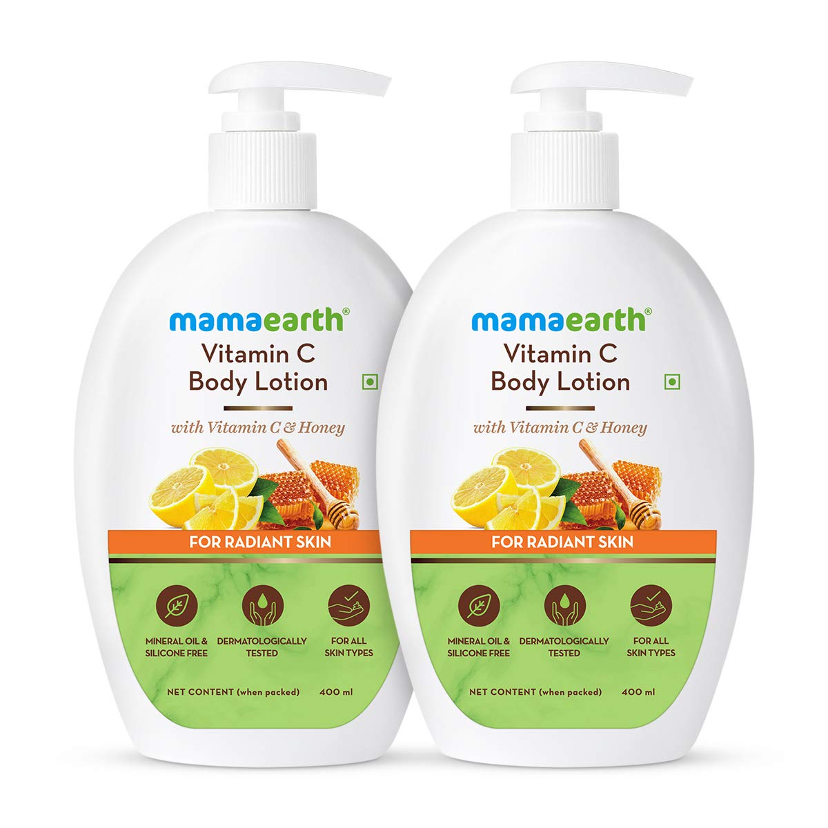 Mamaearth Vitamin C Body Lotion image 2