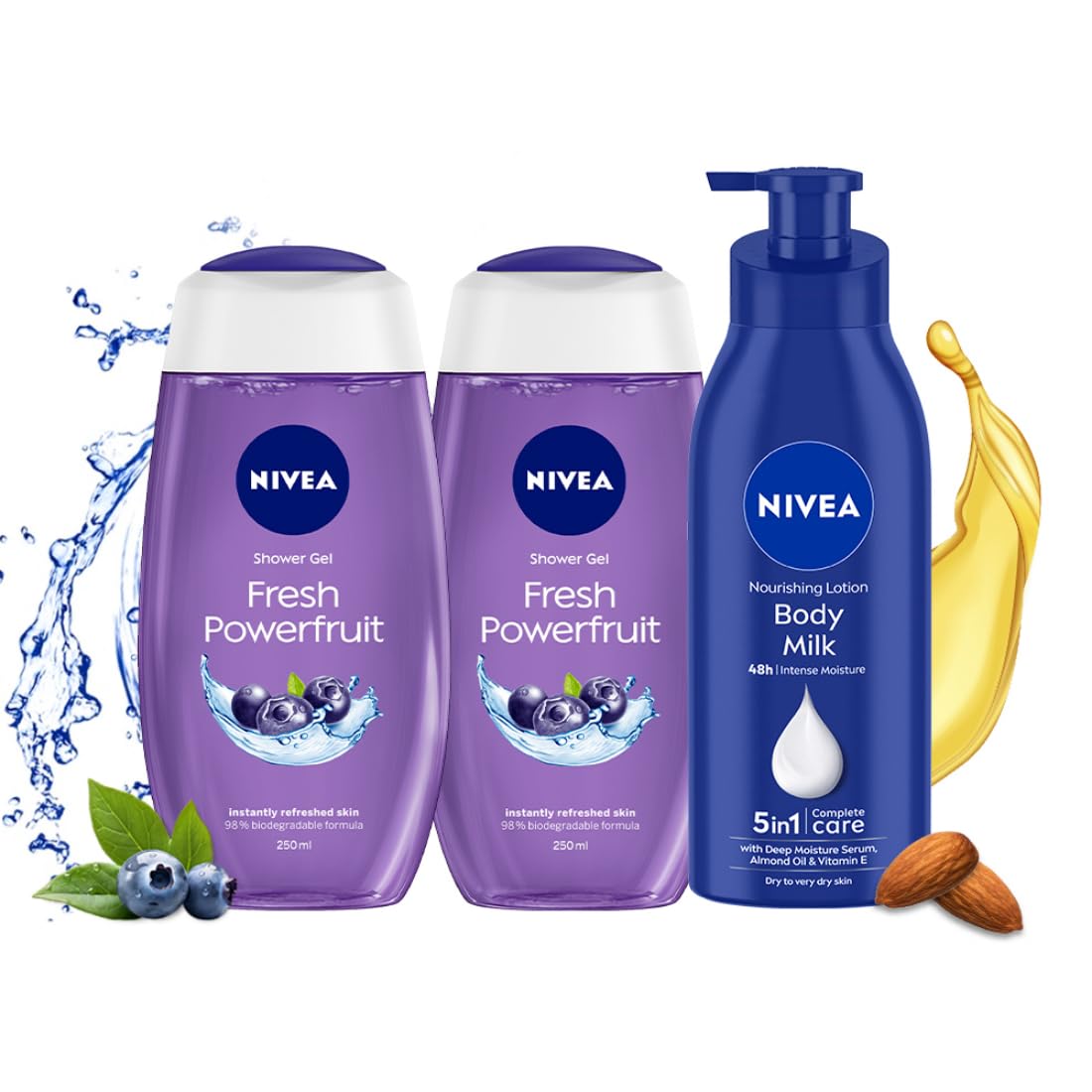 NIVEA Nourishing Body Milk 400ml Body Lotion image 2