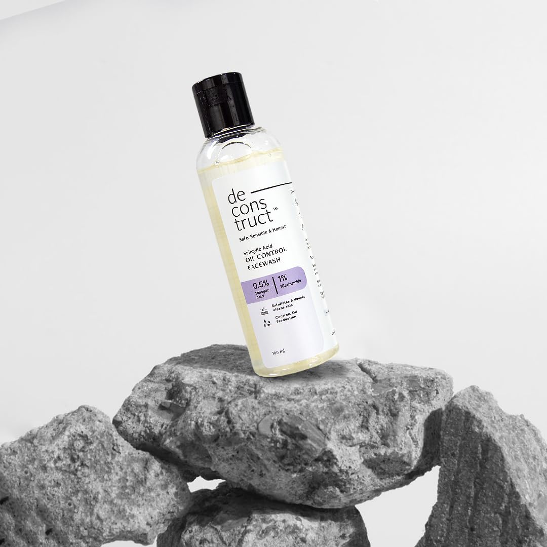 Deconstruct Salicylic Acid Oil Control Face Wash  100ml image 4