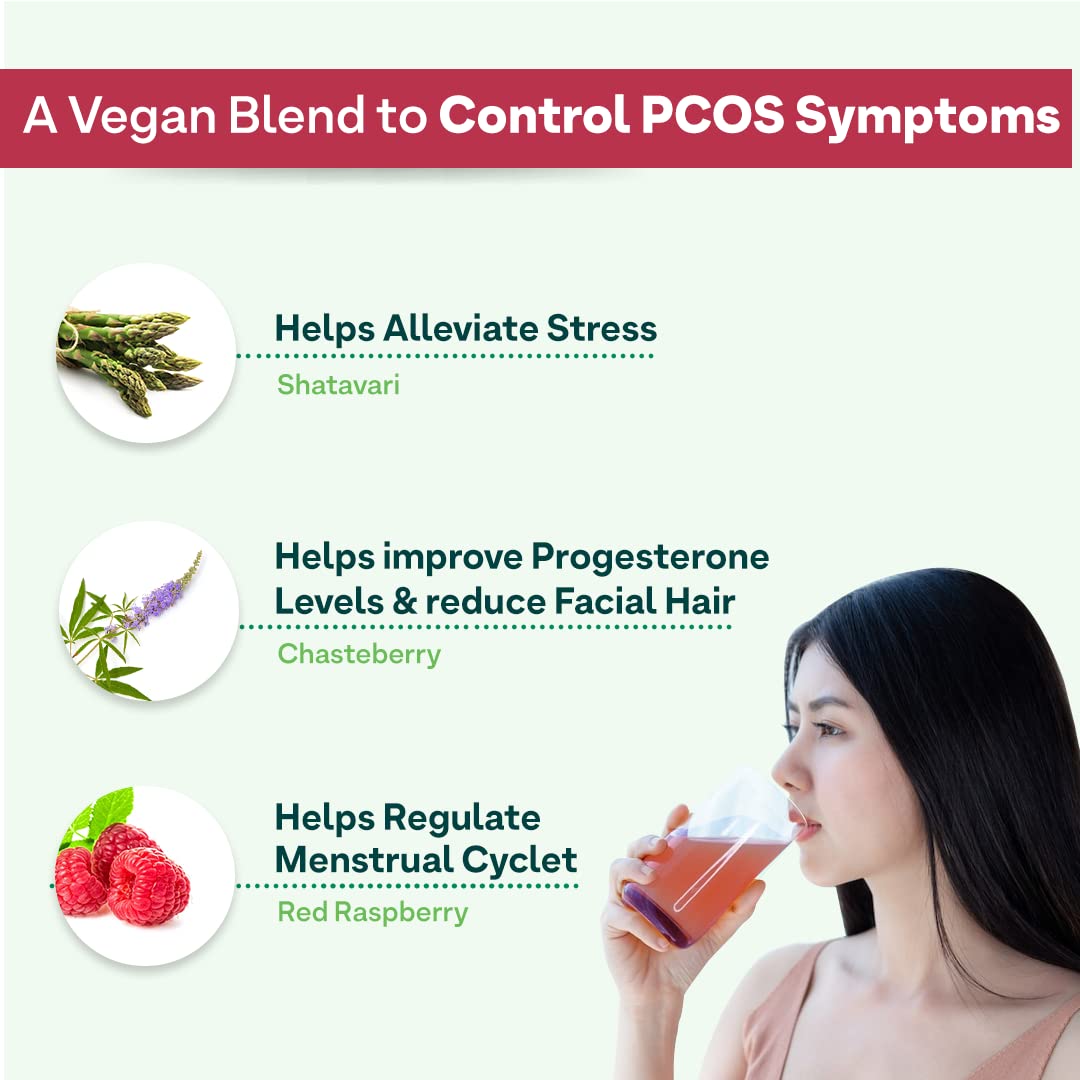 OZiva Plant Based Herbalance For Pcos - 250 gm - Pack of 1 image 8