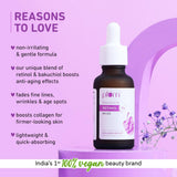 Plum 1% Retinol Anti-Aging Night Face Serum With Bakuchiol-20 ml image 2