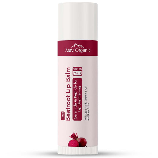 Aravi SPF 50 Tinted Lip Balm – Hydrating Lip Care, 5g image 1