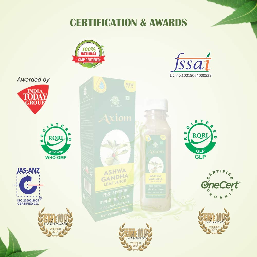 Axiom Jeevan Ras Ashwagandha Leaf Juice image 5