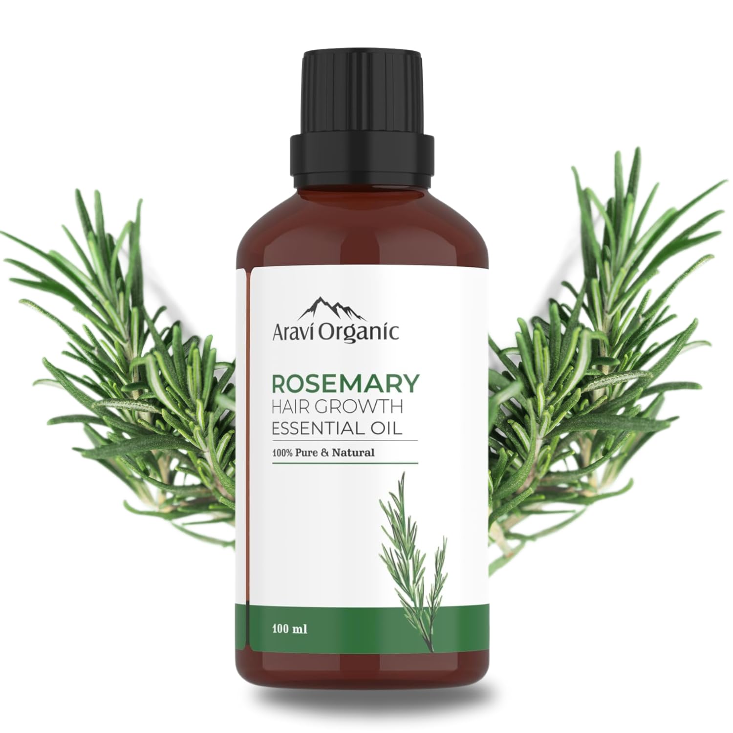 Aravi Organic Rosemary Essential Oil   - 100 ml image 1