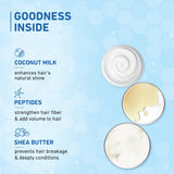 Plum Coconut Conditioner with Coconut Milk & Peptides for Dull Hair  Soft, smooth, silky hair  175g image 4
