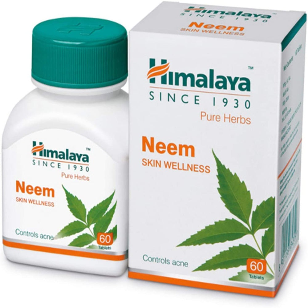 Himalaya Wellness Pure Herbs Neem Skin Wellness - 60 tabs image 1