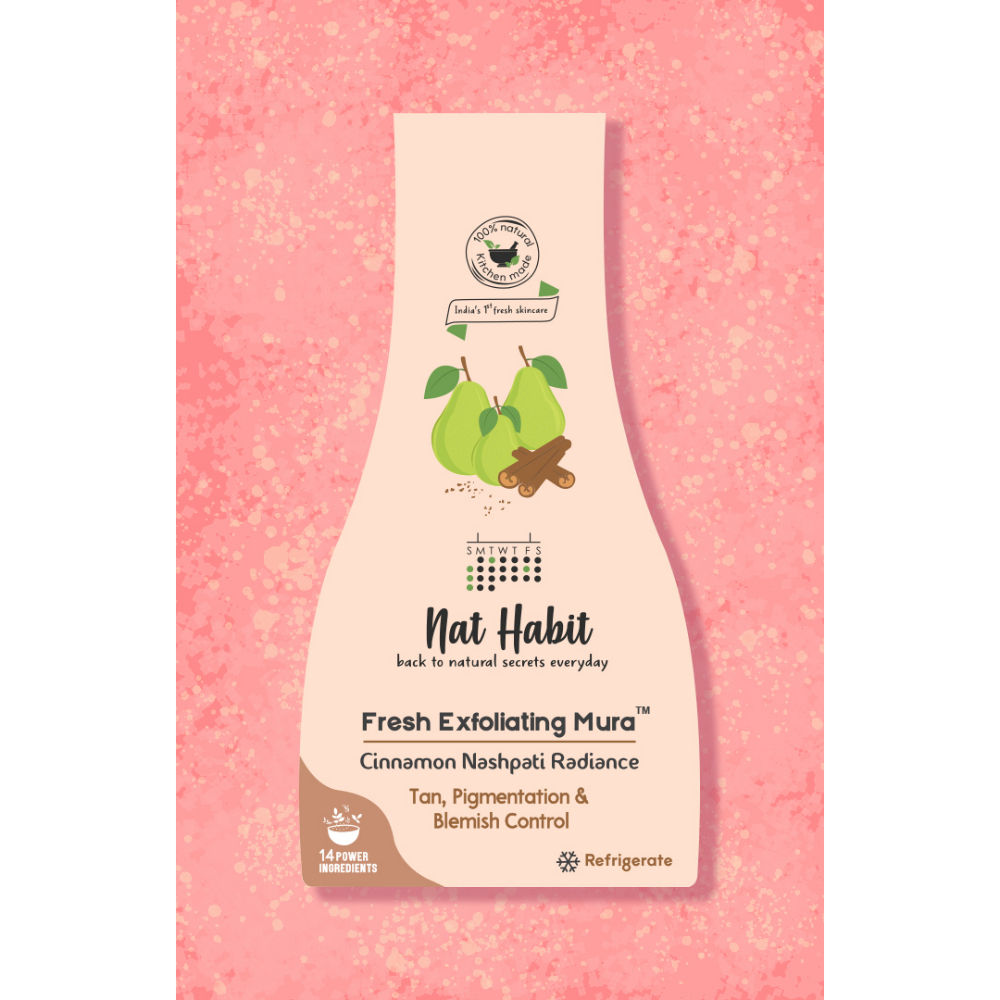 Nat Habit Cinnamon Nashpati Radiance Exfoliating Mura image 1