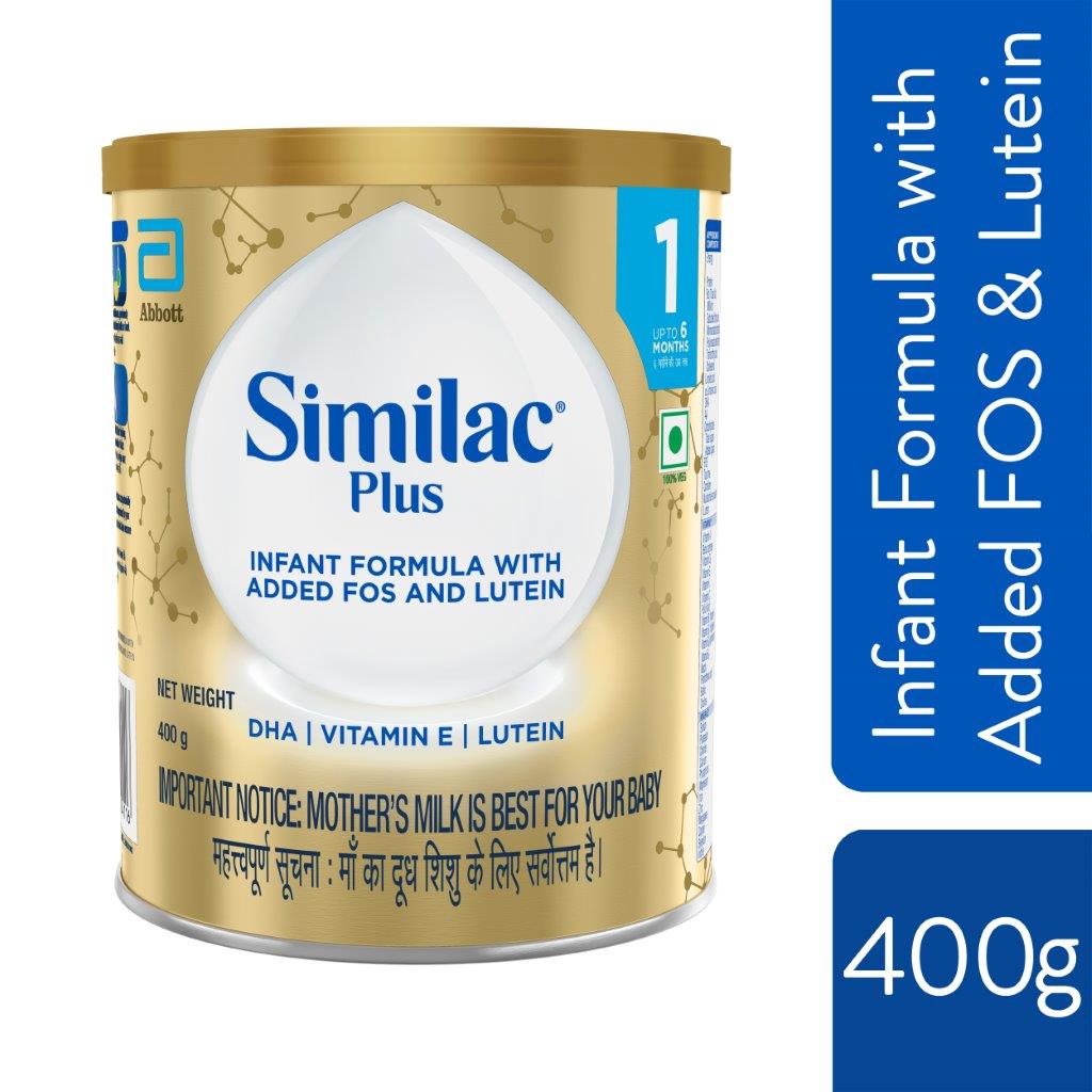 Similac Plus Stage 1 Infant Formula Powder – With DHA & Lutein (400g) image 2