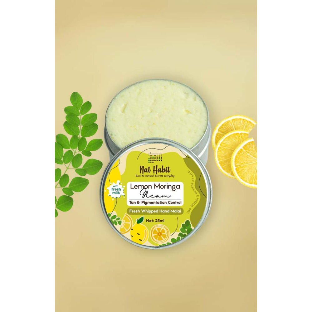 Nat Habit Lemon Moringa Hand Malai image 1