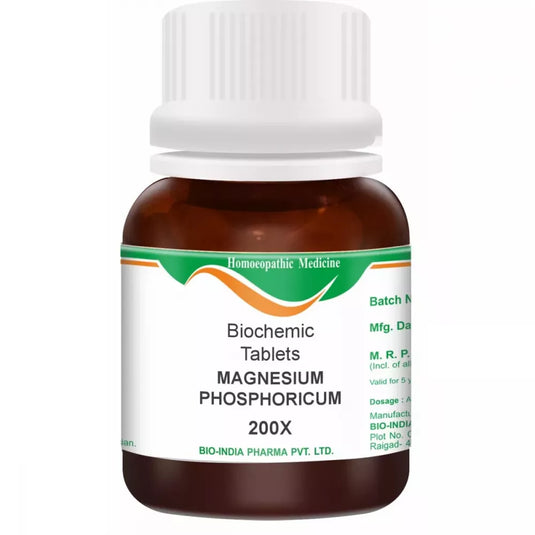 Bio India Magnesium Phosphoricum Biochemic Tablet image 6
