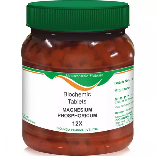 Bio India Magnesium Phosphoricum Biochemic Tablet image 3