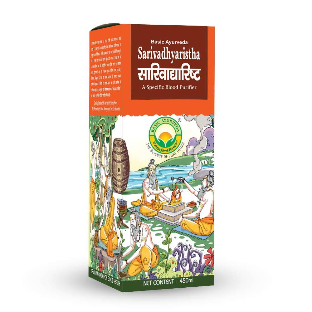 Basic Ayurveda Sarivadhyaristha -450 ml image 5