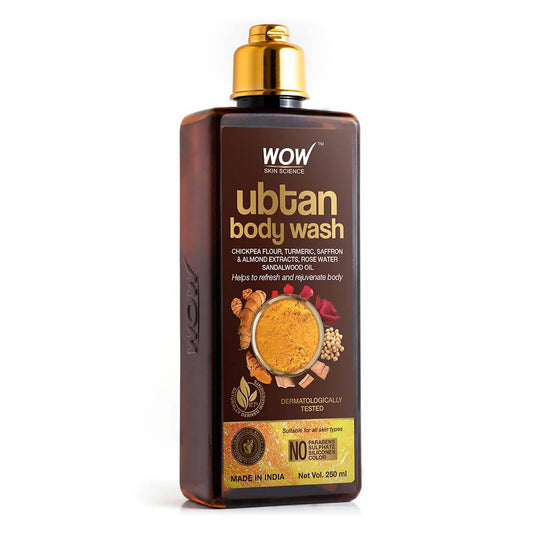 Wow Skin Science Ubtan Body Wash - 250 ml image 1