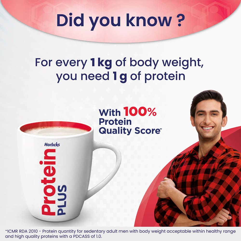 Horlicks Protein Plus Health and Nutrition - 400 gm image 6