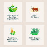 Gir Organic A2 Gir Cow Ghee - 500 gm image 6