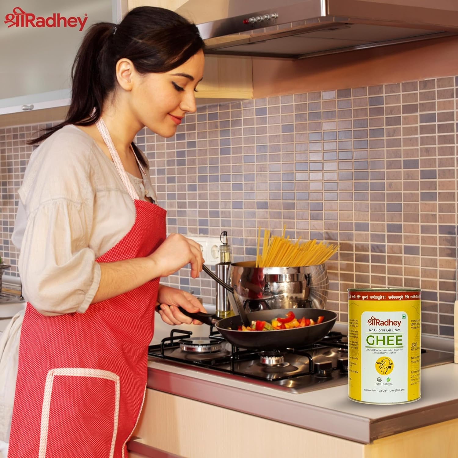 Shreeradhey A2 Bilona Gir Cow Ghee - 1 L image 6