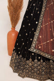 Heavy Georgette With Embroidery & Sequence Work Lehenga Blouse With Dupatta image 6