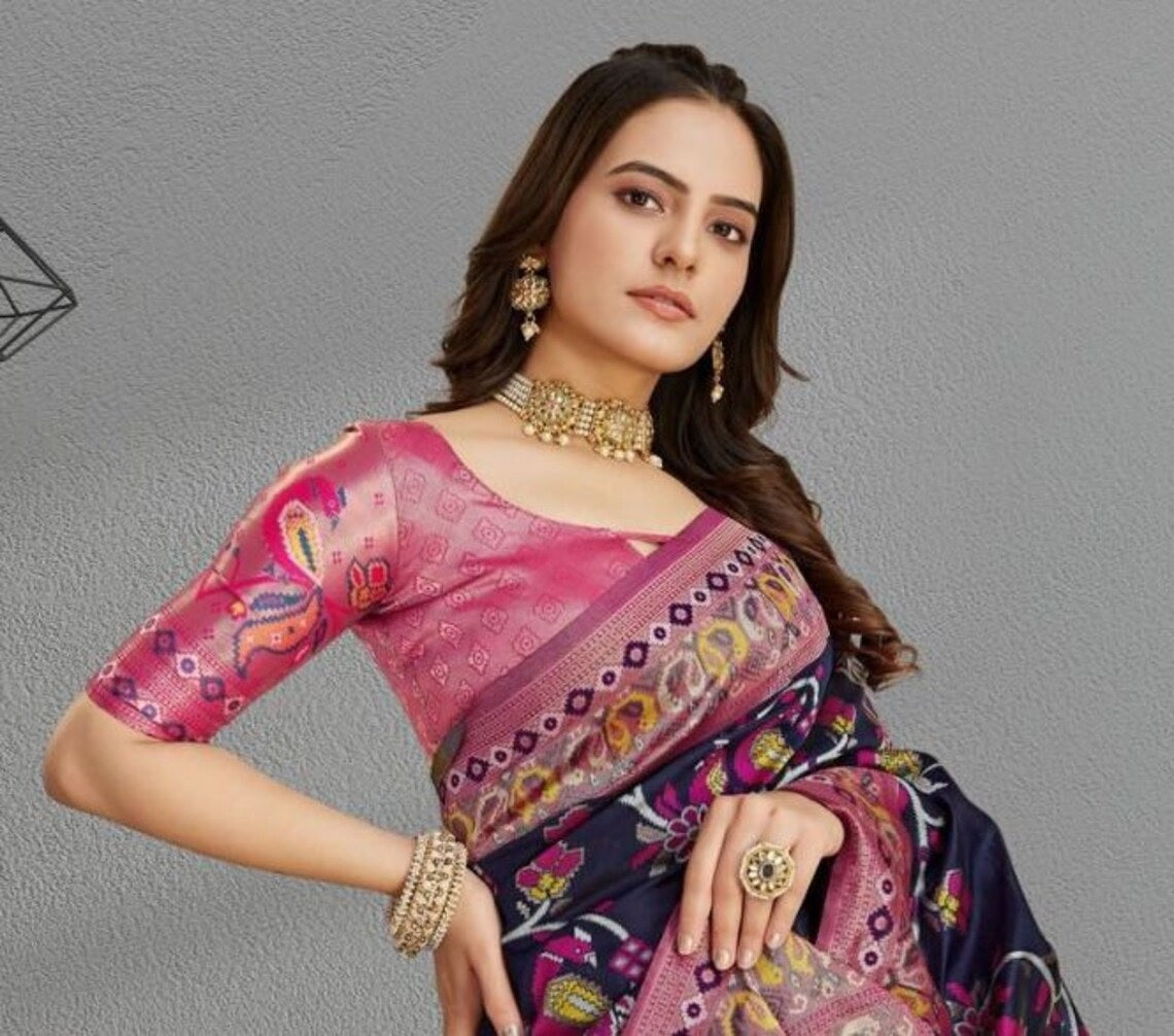Pure Kanjivaram Silk Saree image 6