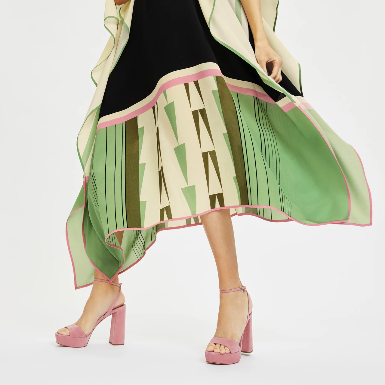Women's Soft Silk Crepe Kaftan, Caftan Dresses image 6
