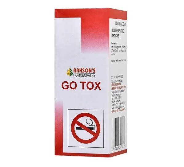 Bakson's Homeopathy Go Tox Drops image 2